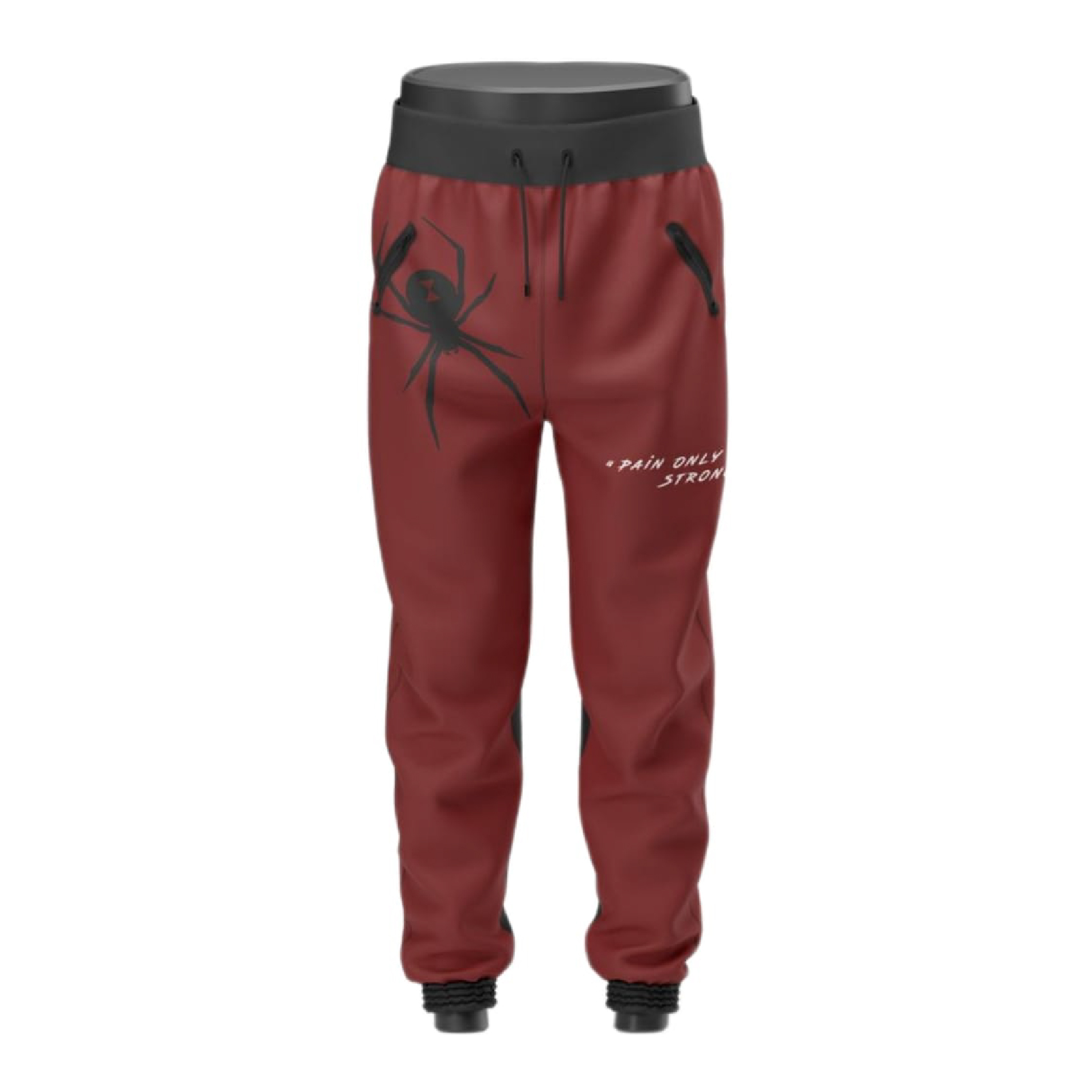 Black Widow Long Pants Red