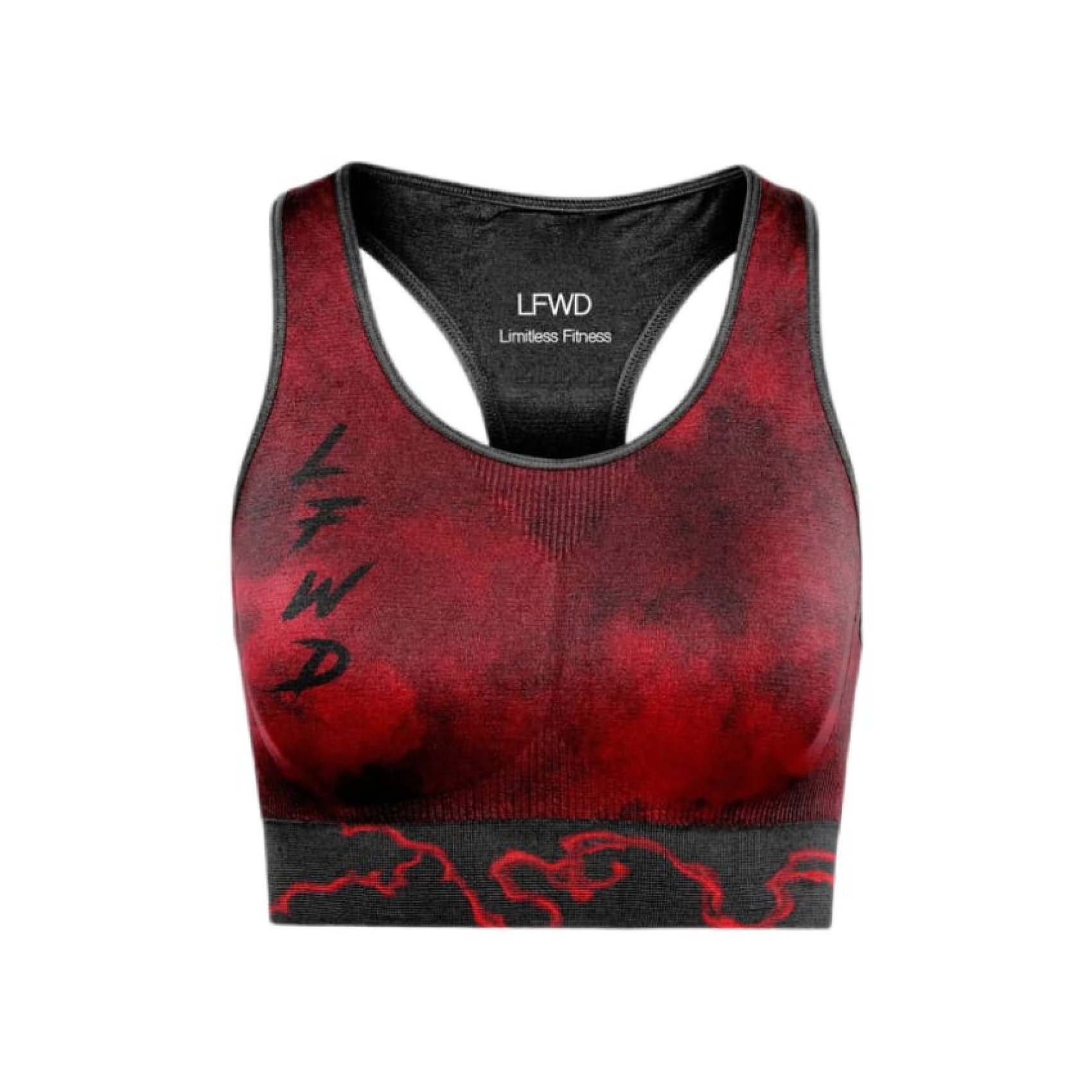 LFWD Crop Top Red